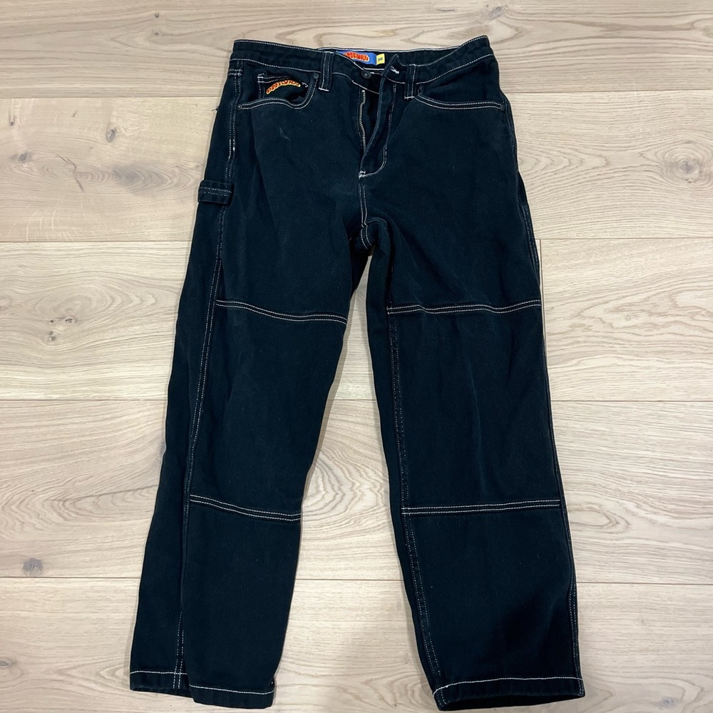 Black empyre carpenter pants